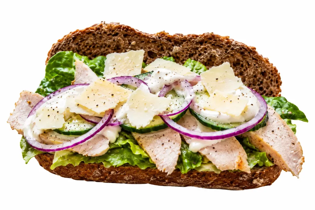 Broodje kip caesar (Crustico Wit)