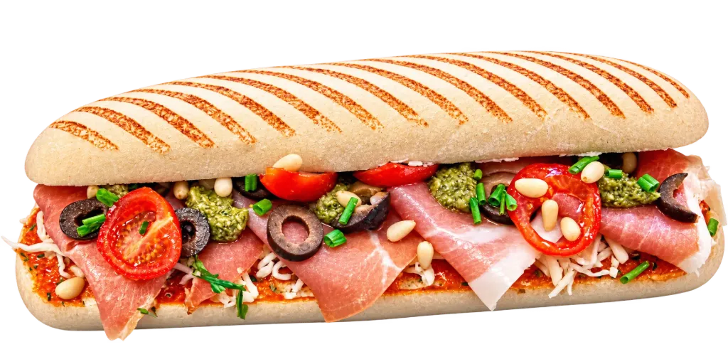 Panini Serrano Pesto